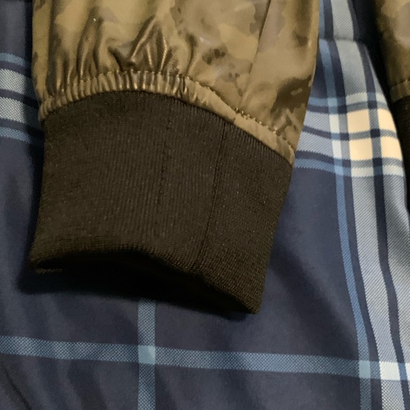 Zara men’s faux leather camo jacket - Picture 4 of 7